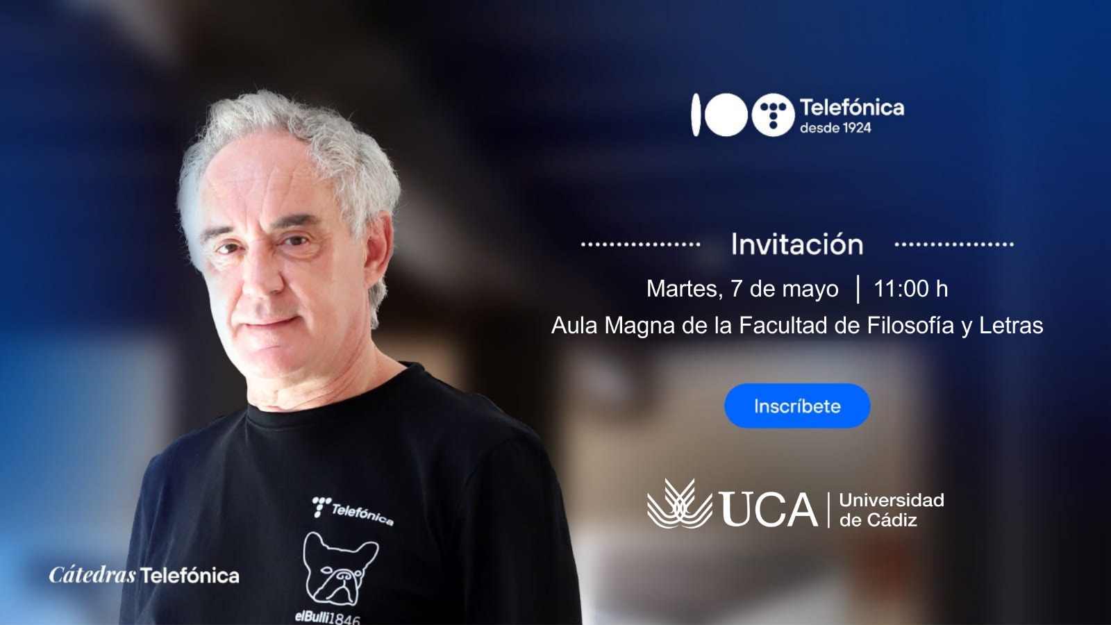 Imaginémonos sin límites, con Ferran Adrià en la UCA